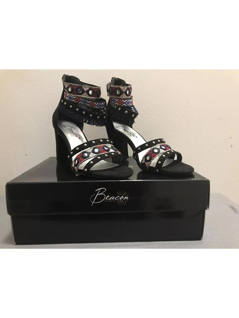 New Beacon Fashion Fit heels 3.5" sandals 10